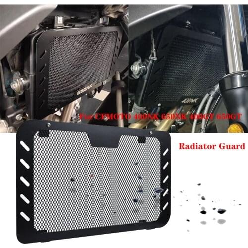 For CFMOTO 400NK 650NK 400GT 650GT Motorcycle Radiator Grille Guard Cover Protector Radiator Guard