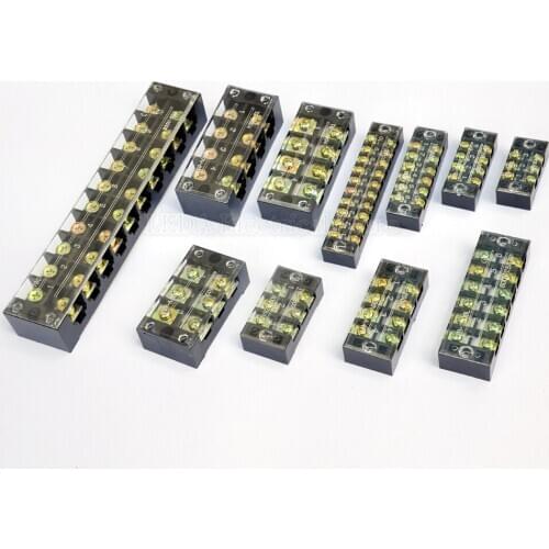 1Pcs TB-4503 TB-4504 TB-4505 TB-4506 TB-4510 TB-4512 Terminal Block Dual Row Connector/Cable Connector/Wire