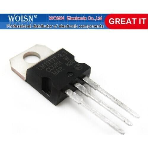 100PCS LM1117T-3.3 LM1117-3.3 LM1117T 3.3V TO220 L In Stock