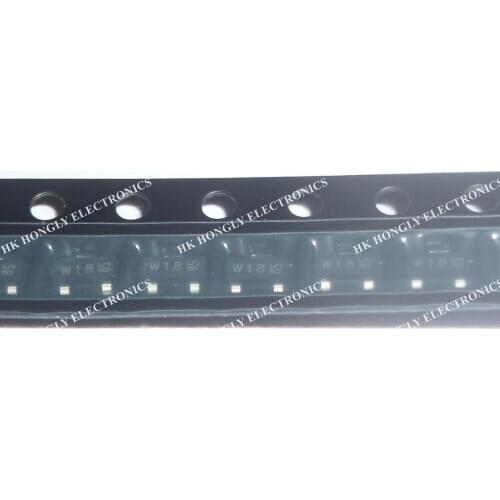 100PCS PDTC143ZT W18 SOT23 NEW