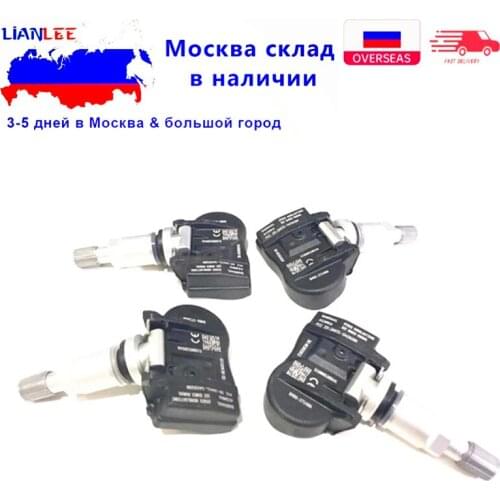 4 Pcs/Lot BHB637140A BHB637140 433MHZ Tire Pressure Sensor TPMS For Mazda 2 3 5 6 CX-5 CX5 CX-6 CX6 CX-9 CX9 MX-5 Artz GS1D37140