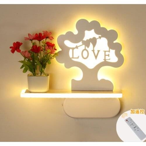 Acrylic Led Wall Lamp Wall Mounted Bedside Lamps Luminaria Indoor Lighting Modern Wall Sconce Simple Modern Led Lamp