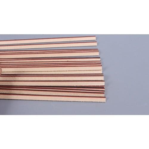 Guitar Strip Wood Purfling Binding Guitar Body Parts Inlay 840x6x1.5 mm 169# 20 pcs