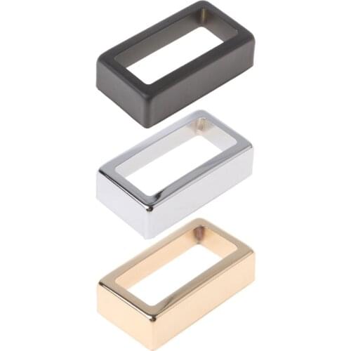 Open Style Humbucker Pickup Cover For Electric Guitar(Black/Gold/Chrome)