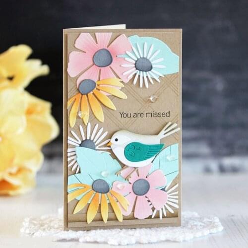 Metal Cutting dies cut die mold 3D Bird animal decoration Scrapbook paper craft knife mould blade punch stencils dies