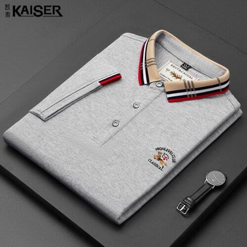 2021 High Quality Mens Polo Shirt Business Casual Short-sleeved T-shirt Spring And Summer Travel Lapel Bottoming Shirt Top