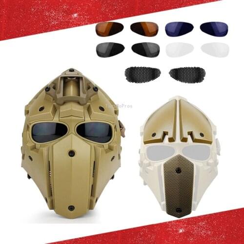 Tactical Paintball Helmets Full Covered Protection Military Airsoft Shooting Helmet Outdoor Army Wargame Cs Sports Helmet