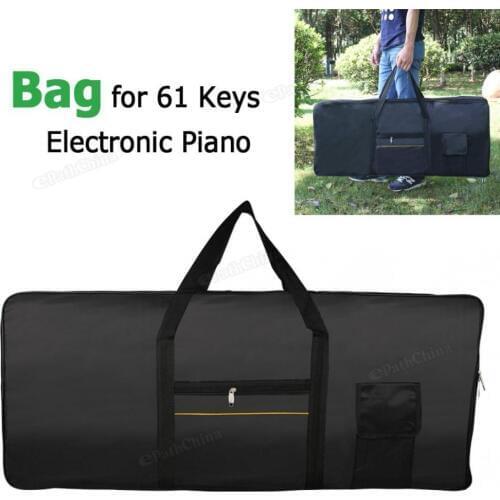 Waterproof Electronic Organ 420D Oxford Fabric Portable Bag 100cm*40cm*16cm for 61 Keyboards Piano
