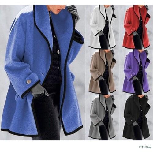WICCON Womens Long Coats