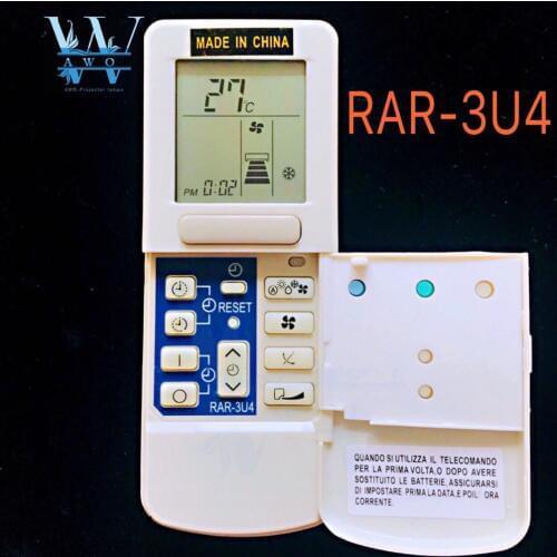 100% NEW AIR CONDITIONER REMOTE CONTROL FOR HITACHI RAR-3U4 RAR-3U1 RAR-52P2 RAR-3V2 RAR-2P2 RAR2P2