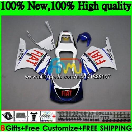 3XV For YAMAHA TZR-250 TZR250 Blue white 92 93 94 95 96 97 126BS.23 TZR250RR RS TZR 250 1992 1993 1994 1995 1996 1997 Fairing