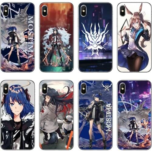 Anime Mostima Arknights Soft Phone Case For Samsung Galaxy A70 A60 A50 A40 A30 A10 A9 A7 A5 A3 A8 A6 Plus 2018 2017 2016