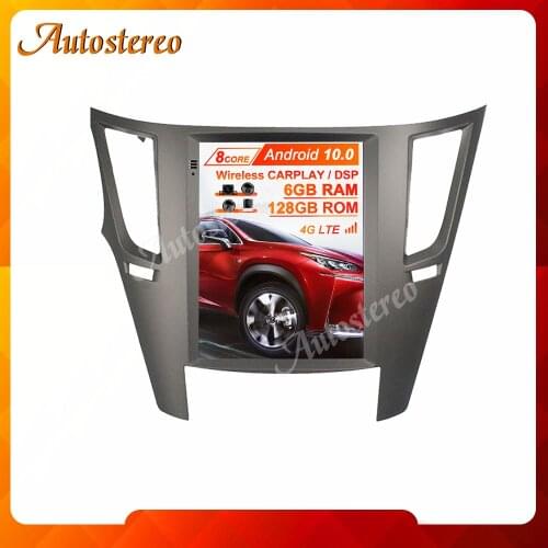 For Subaru Outback 4 BR legacy 5 2009-2014 6+128G Android 9.0 Carplay Car GPS Navigation Headunit Multimedia Player Auto Radio