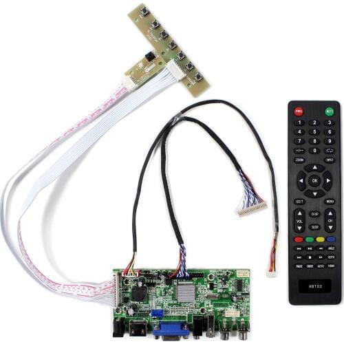 HD MI VGA 2AV USB LCD Board 1280x800 Resolution for 12.1inch LCD Screen LQ121K1LG52