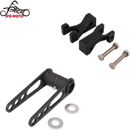 Motorcycle Rear Front Adjustable Lowering 3.5" Adapter Kit For SUZUKI LTZ400 LT Z400 KFX400 Arctic Cat DVX400