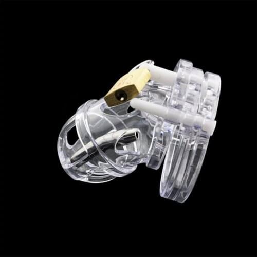 Short Chastity Cage With Urethral Toys 5pcs Penis Ring Sex Toys For Men Masturbators Resuable Cage Urethral Plug Bdsm Cock Cbt