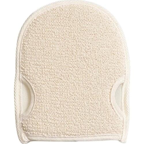 Kitchen Dishwashing Cloth Scrub Pad Dish Bowl Pot Bathroom Exfoliating Loofah Glove Body Scrub Sponge Pad Bath Scrubber Mitt