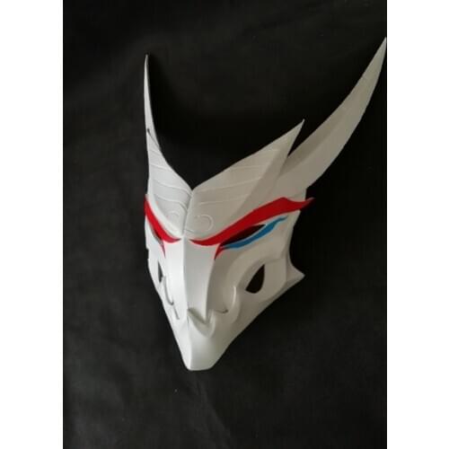 LOL League of Legends Blood Moon Yasuo Cosplay Mask