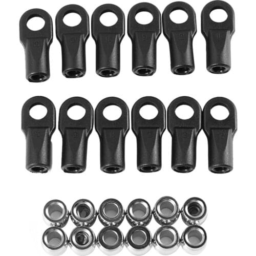 Tie Rod Ends Joints RC Car Accessories 5347 for TRAXXAS 1/10 E-REVO REVO Remote Control Toys Replace Accessories 12pcs