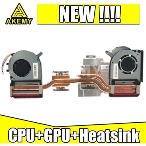 New original For Asus Strix TUF 6 FX505GT FX86G FX505D FX505DT FX505DE FX705D FX705DT FX705DE FX86D laptop CPU GPU fan heatsink