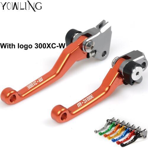 Motocross Dirt bike Pit bike CNC Pivot Foldable Clutch Brake Lever For 300 XC-W 300XC-W 2014 2015 2016