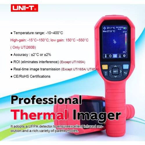 UNI-T UTi220B Series Thermal Imager Infrared Imaging Camera 2.8 inch LCD display industrial thermal imaging
