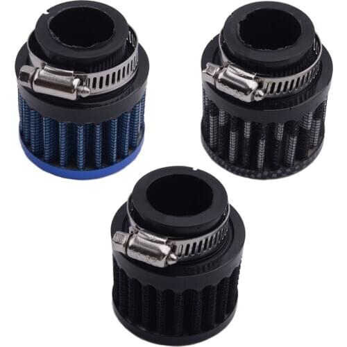Motorcycle Car Universal 25mm Air Intake Filter Crankcase Turbo Vent Breather Valve Accessories