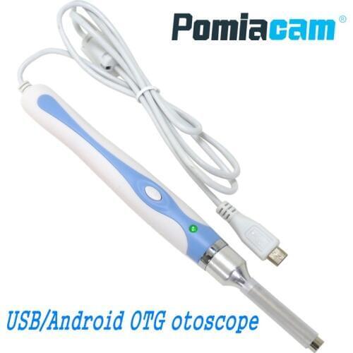USB Endoscope Otoscope for Windows/Android OTG Smart Phone 66AD Visual Android OTG Otoscope Ear Nose Scope Oral Cavity Tester