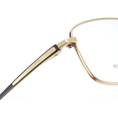 Viodream Business Men Simple Square Pure Titanium Full Frame Optical Glasses Frame Prescription Myopia Glasses Oculos De Grau