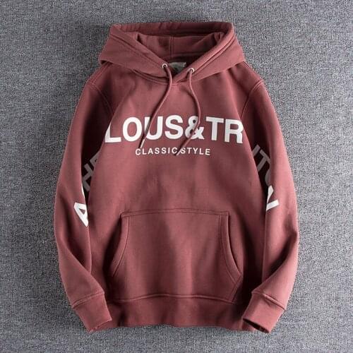 YURUNXIANG Men's Sweatshirts With Slogans