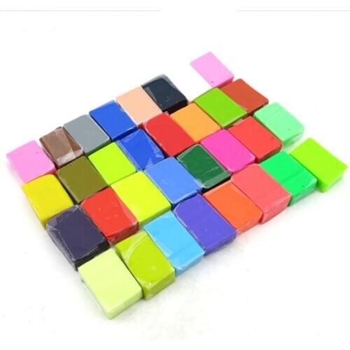 32 Colors Soft Clay Combination Set DIY Handmade Making Plasticine Creativity Soft Clay Color Clay 32 Color Soft Clay