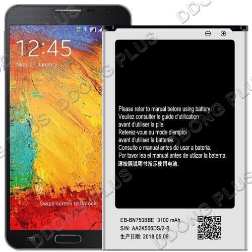 EB-BN750BBE Battery For Samsung Galaxy Note 3 Neo SM-N750 Battery EB-BN750BBC Replacement Repair Part