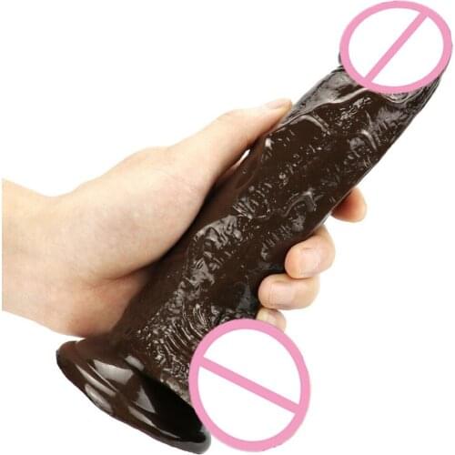 Big Realistic Dildo Strong Suction Cup Multiple Colour Penis Anal sex toy Gay Orgasm Masturbators Jelly Dick Adult Sex Toys