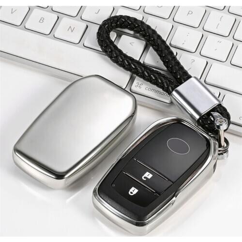 TPU Car Key Cover Case Fob For Toyota Prado Camry 2018 2019 2020 70 V70 Rav4 Chr Highlander Corolla Aygo Hilux Auris Accessories