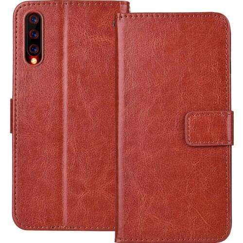 UMIDIGI X Case 6.53" Flip PU Leather Crazy Horse Phone Cover Stand Function Cases Credit Card Wallet Case For UMI Umidigi A5 Pro