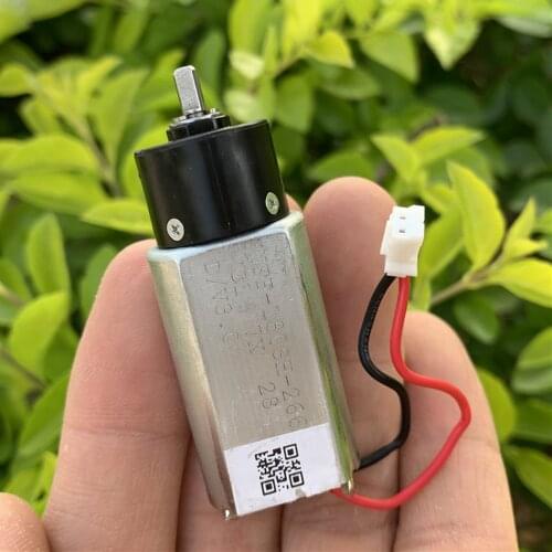 DC 1.5V-5V 3V 3.7V Micro Mini Electric 180 Planetary Gear Motor 2160RPM Plastic Gearbox Reduction High Torque D-shaft Silent