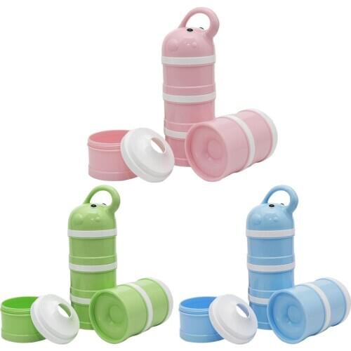 Baby Milk Powder Packaging Box Baby Portable Large Capacity Out Dispenser Non-Spill Milk Powder Box Snack Food Supplement