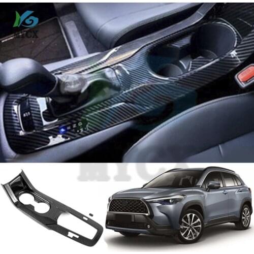 For Toyota Corolla Cross 2020 2021 Gear Shifter Panel Control Frame Cover Trim Accessories ABS