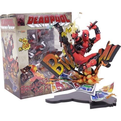 Deadpool Breaking The Fourth Wall Complete Figure Model Toy 20cm