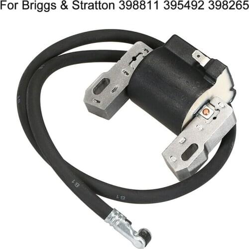 Ignition Coil Kit 398811 395492 398265 Replacement parts For Briggs Stratton Petrol/Gas Lawn Mower Strimmer Repair Accessories