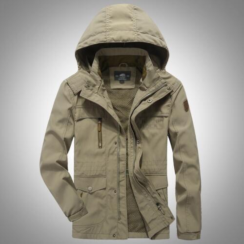 2018New Arrival Men Quickly dry casual jacket Spring Autumn hooded outwear jacket coat long sleeves outfit plus size men clothes