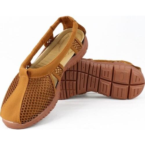 3color brown/gray/yellow summer net shaolin monk kung fu shoes sandals Buddhist lay meditation zen lohan arhat shoes
