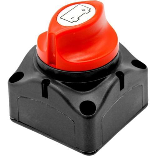 Newest 600A Rated Current Auto Battery Power Switch Battery Power Protective Knob Breaker Battery Car Disconnect Isolator Switch