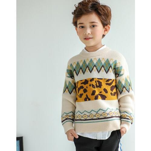 Baby Boy Autumn Clothes Toddler Sweater Christmas Sweater Kids Outfits Knit Pullover Sweaters Coat Boys Cardigan Children Tops