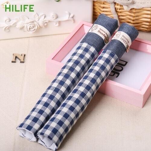 Oven Door Handle Cover Refrigerator Door Knob Cover Handles Anti Skid Protector Gloves 1 Pair Cotton Home Decor