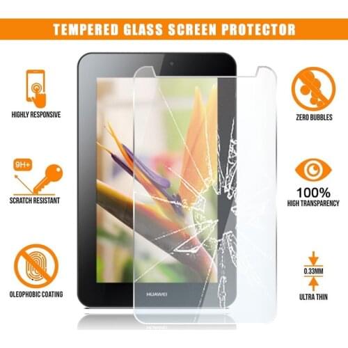 Screen Protector for Huawei MediaPad 7 youth 2 Tablet Tempered Glass 9H Premium Scratch Resistant Anti-fingerprint Film Cover