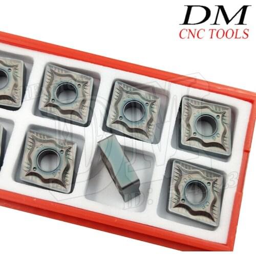 10PCS Lathe Blade CNMG120408-CF ZM1135 Rhombus Carbide Insert Cutting Tool CNMG432 Tungsten Lathe Accessories
