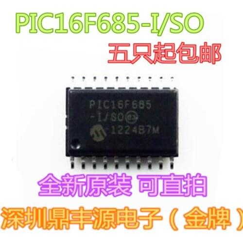 100% New&original PIC16F685-I/SO SOP20 PIC In Stock