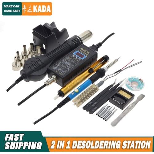 8858 hot air station KADA 887 hot air gun BGA PCB PGA SMD special rework station and electric iron