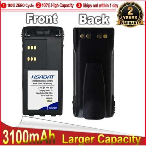 HSABAT 0 Cycle Battery for Motorola GP340 GP380 GP640 GP680 HT1250 HT750 GP328 PRO5150 MTX850 PR860 Two Way Radios PTX760 GP338